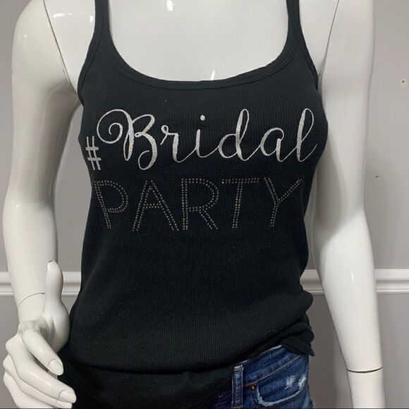 ‎Betsey Johnson #Bridal Party lace back tank - M - Picture 6 of 10